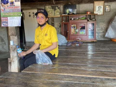 4 กุมภาพันธ์ 2564 เยี่ยมผู้มีภาวะพึ่งพิง 28 ราย