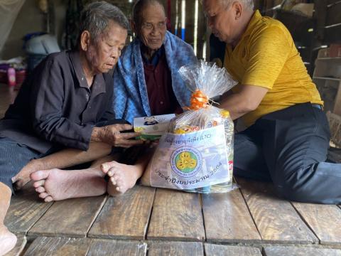 4 กุมภาพันธ์ 2564 เยี่ยมผู้มีภาวะพึ่งพิง 28 ราย