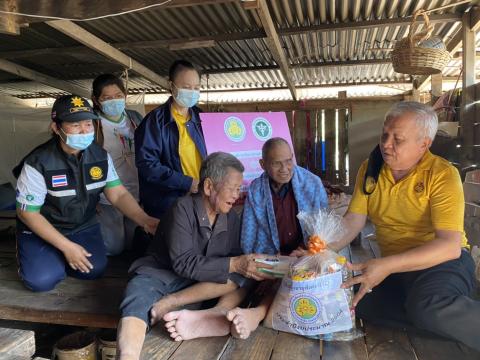 4 กุมภาพันธ์ 2564 เยี่ยมผู้มีภาวะพึ่งพิง 28 ราย