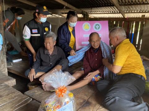 4 กุมภาพันธ์ 2564 เยี่ยมผู้มีภาวะพึ่งพิง 28 ราย
