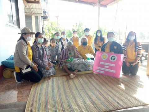 4 กุมภาพันธ์ 2564 เยี่ยมผู้มีภาวะพึ่งพิง 28 ราย