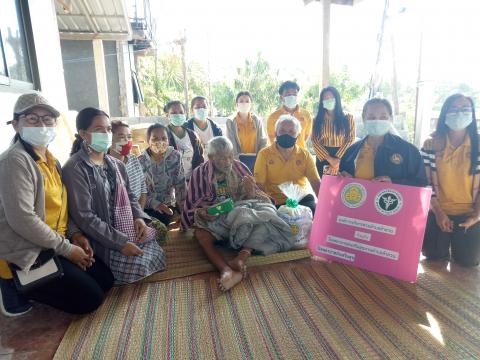 4 กุมภาพันธ์ 2564 เยี่ยมผู้มีภาวะพึ่งพิง 28 ราย