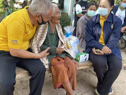 4 กุมภาพันธ์ 2564 เยี่ยมผู้มีภาวะพึ่งพิง 28 ราย