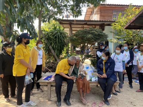 4 กุมภาพันธ์ 2564 เยี่ยมผู้มีภาวะพึ่งพิง 28 ราย