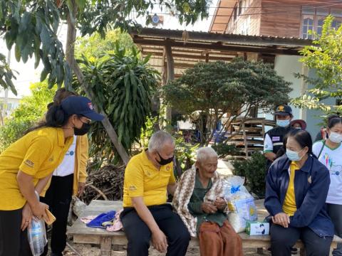 4 กุมภาพันธ์ 2564 เยี่ยมผู้มีภาวะพึ่งพิง 28 ราย