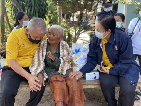 4 กุมภาพันธ์ 2564 เยี่ยมผู้มีภาวะพึ่งพิง 28 ราย