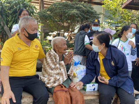 4 กุมภาพันธ์ 2564 เยี่ยมผู้มีภาวะพึ่งพิง 28 ราย