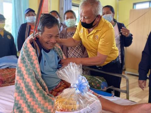 4 กุมภาพันธ์ 2564 เยี่ยมผู้มีภาวะพึ่งพิง 28 ราย
