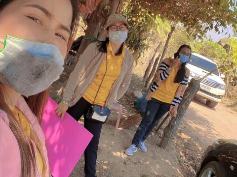 4 กุมภาพันธ์ 2564 เยี่ยมผู้มีภาวะพึ่งพิง 28 ราย