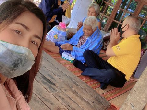 4 กุมภาพันธ์ 2564 เยี่ยมผู้มีภาวะพึ่งพิง 28 ราย