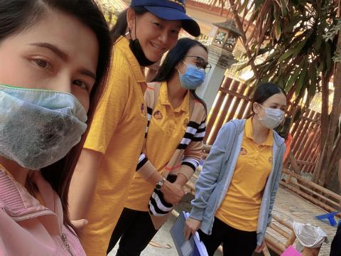 4 กุมภาพันธ์ 2564 เยี่ยมผู้มีภาวะพึ่งพิง 28 ราย