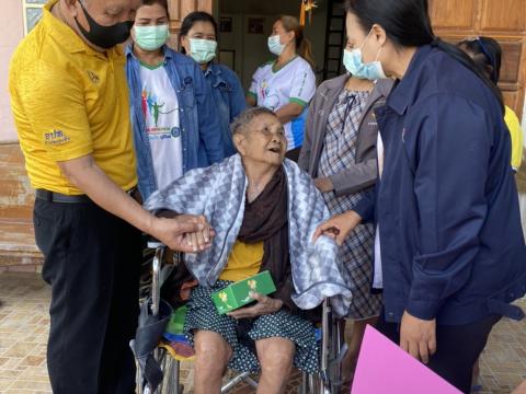 4 กุมภาพันธ์ 2564 เยี่ยมผู้มีภาวะพึ่งพิง 28 ราย