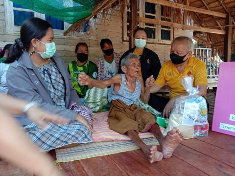 4 กุมภาพันธ์ 2564 เยี่ยมผู้มีภาวะพึ่งพิง 28 ราย