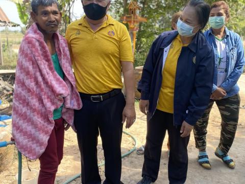 4 กุมภาพันธ์ 2564 เยี่ยมผู้มีภาวะพึ่งพิง 28 ราย