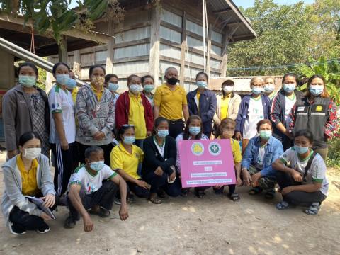 4 กุมภาพันธ์ 2564 เยี่ยมผู้มีภาวะพึ่งพิง 28 ราย