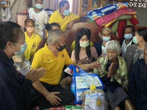 4 กุมภาพันธ์ 2564 เยี่ยมผู้มีภาวะพึ่งพิง 28 ราย