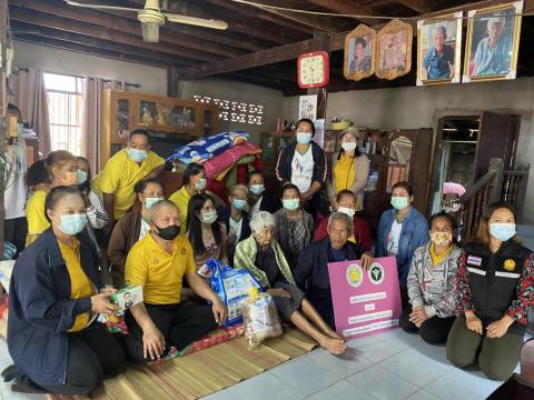 4 กุมภาพันธ์ 2564 เยี่ยมผู้มีภาวะพึ่งพิง 28 ราย