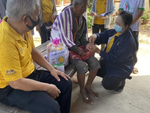 4 กุมภาพันธ์ 2564 เยี่ยมผู้มีภาวะพึ่งพิง 28 ราย