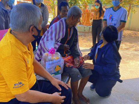 4 กุมภาพันธ์ 2564 เยี่ยมผู้มีภาวะพึ่งพิง 28 ราย