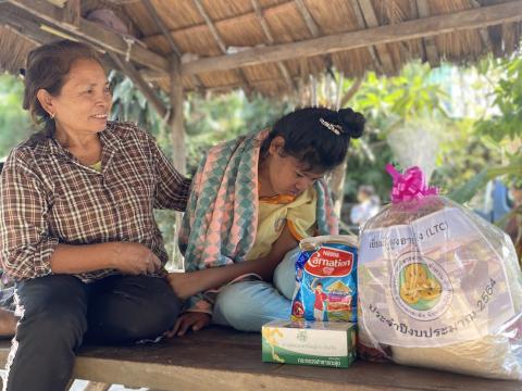4 กุมภาพันธ์ 2564 เยี่ยมผู้มีภาวะพึ่งพิง 28 ราย