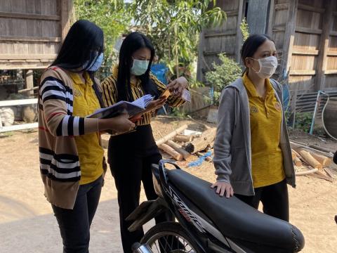 4 กุมภาพันธ์ 2564 เยี่ยมผู้มีภาวะพึ่งพิง 28 ราย