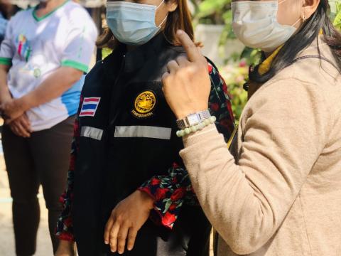 4 กุมภาพันธ์ 2564 เยี่ยมผู้มีภาวะพึ่งพิง 28 ราย