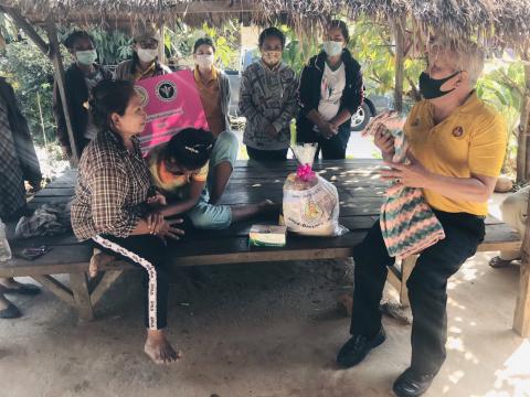 4 กุมภาพันธ์ 2564 เยี่ยมผู้มีภาวะพึ่งพิง 28 ราย