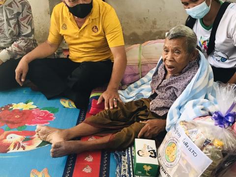 4 กุมภาพันธ์ 2564 เยี่ยมผู้มีภาวะพึ่งพิง 28 ราย