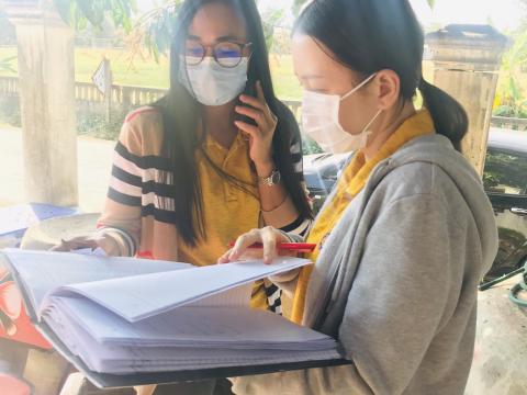 4 กุมภาพันธ์ 2564 เยี่ยมผู้มีภาวะพึ่งพิง 28 ราย