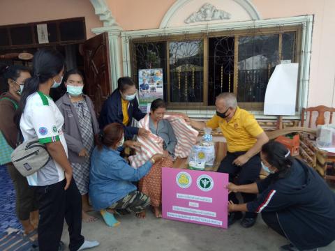 4 กุมภาพันธ์ 2564 เยี่ยมผู้มีภาวะพึ่งพิง 28 ราย