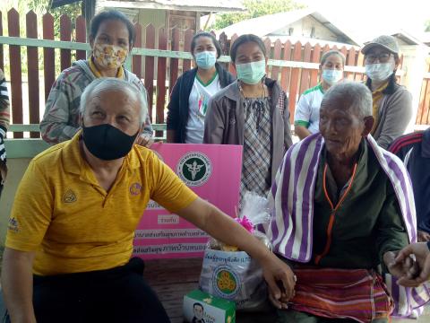 4 กุมภาพันธ์ 2564 เยี่ยมผู้มีภาวะพึ่งพิง 28 ราย