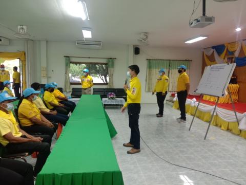 อบรมจิตอาสาภัยพิบัติประจำองค์การบริหารส่วนตำบลลำดวน