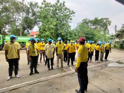 อบรมจิตอาสาภัยพิบัติประจำองค์การบริหารส่วนตำบลลำดวน