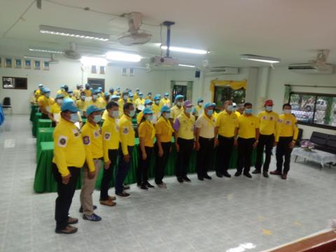 อบรมจิตอาสาภัยพิบัติประจำองค์การบริหารส่วนตำบลลำดวน