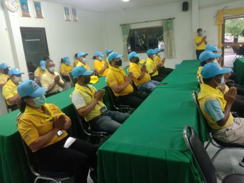 อบรมจิตอาสาภัยพิบัติประจำองค์การบริหารส่วนตำบลลำดวน