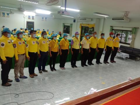 อบรมจิตอาสาภัยพิบัติประจำองค์การบริหารส่วนตำบลลำดวน