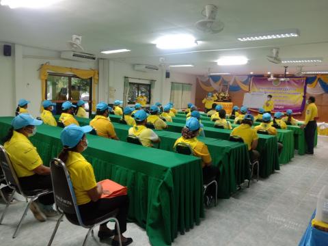 อบรมจิตอาสาภัยพิบัติประจำองค์การบริหารส่วนตำบลลำดวน