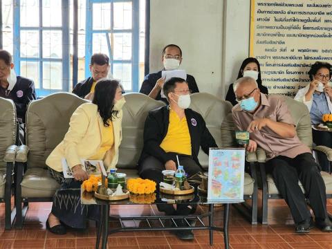 วันที่ 9 มิถุนายน 2565 ต้อนรับคณะกรรมการอำนวยการถอดบทเรียน U2T จากกระทรวงการอุดมศึกษา วิทยาศาตร์ วิจัยและนวัตกรรม