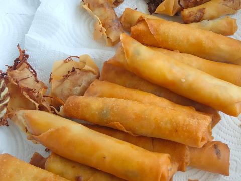 กิจกรรมทำปอเปี๊ยะทอด