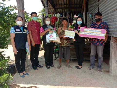 มอบถุงยังชีพและเงินช่วยเหลือเหตุวาตภัย บ้านแซว หมู่ 6 และบ้านประดู่ หมู่ 8