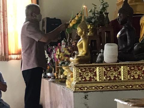 ถวายเทียนจำพรรษา ปี 2565