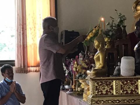 ถวายเทียนจำพรรษา ปี 2565