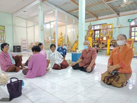 ถวายเพล พังธรรม ช่วงเข้าพรรษา ณ วัดบ้านแซว