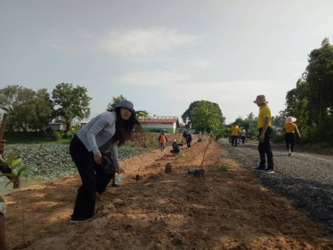2 มิถุนายน 2566 กิจกรรม ปลูกต้นไม้วันคล้ายวันเฉลิมพระชนมพรรษา สมเด็จพระนางเจ้าสุทิดา พัชรสุธาพิมลลักษณ พระบรมราชินี วันที่ 3 มิถุนายน 2566