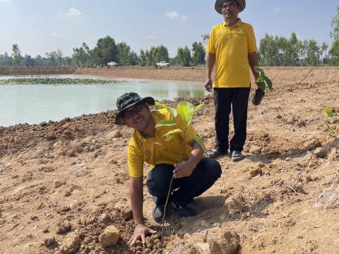 2 มิถุนายน 2566 กิจกรรม ปลูกต้นไม้วันคล้ายวันเฉลิมพระชนมพรรษา สมเด็จพระนางเจ้าสุทิดา พัชรสุธาพิมลลักษณ พระบรมราชินี วันที่ 3 มิถุนายน 2566
