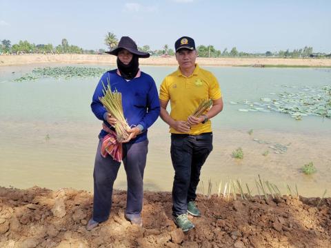 2 มิถุนายน 2566 กิจกรรม ปลูกต้นไม้วันคล้ายวันเฉลิมพระชนมพรรษา สมเด็จพระนางเจ้าสุทิดา พัชรสุธาพิมลลักษณ พระบรมราชินี วันที่ 3 มิถุนายน 2566