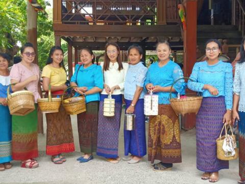 กิจกรรมเข้าวัด ทำบุญ ฟังธรรม วัดลำดวน