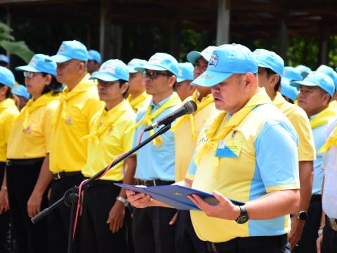 จิตอาสา เราทำดีด้วยหัวใจ ณ โครงการฟาร์มตัวอย่างฯ บ้านกระเจา