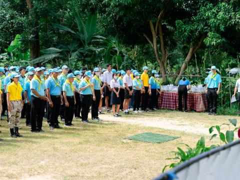 จิตอาสา เราทำดีด้วยหัวใจ ณ โครงการฟาร์มตัวอย่างฯ บ้านกระเจา