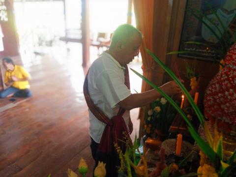 หิ้วปิ่นโตเข้าวัด ฟังธรรม เสริมสร้างวัฒนธรรมองค์กร ณ วัดบ้านลำดวน